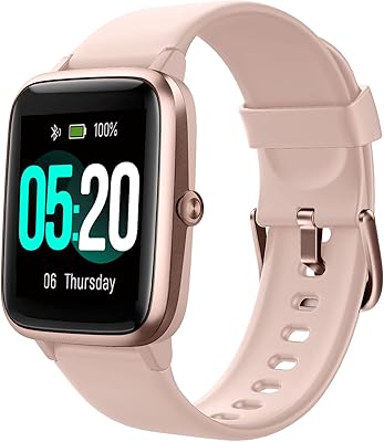 Fitpolo fitness tracker montre intelligente avec moniteur de fréquence cardiaque étanche