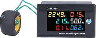 Testeur de voltmètre numérique lcd voltmètre monophasé ac 40-300v