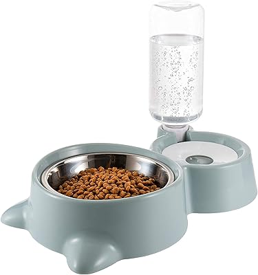 Mamo bear petit ensemble de bols de nourriture et d'eau pour animaux
