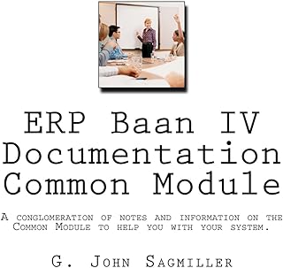Module commun de documentation erp baan iv : un conglomérat de notes