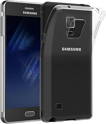Coque en plastique magen pour samsung galaxy note 4 (5,7 pouces) coque arrière