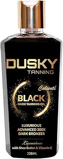 Dusky tanning huile de bronzage foncée dusky black, huile de bronzage hydratante hypoallergénique et résistante à l'eau, 235 ml + booster de bronzage, 75 ml. Diaytar Sénégal : La marketplace qui pense à votre porte-monnaie