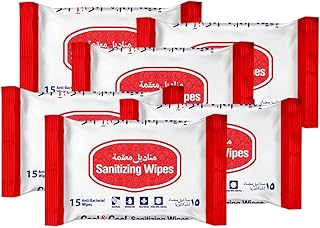 Lingettes humides stérilisantes cool & cool, paquet de 6