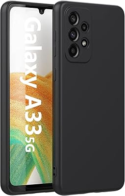 Coque samsung galaxy a33 5g, coque fine en polyuréthane résistant à la chaleur