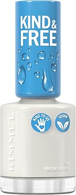 Laque à ongles rimmel kind & free clean - couche de finition respirante
