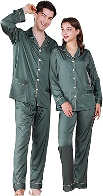 Ensemble de pyjama assorti aeyridepor pour couples, pyjama pour elle et lui, vêtements