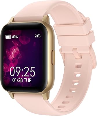 Montre intelligente parsonfer pour femme résistante à l'eau jusqu'à 5 atm montre