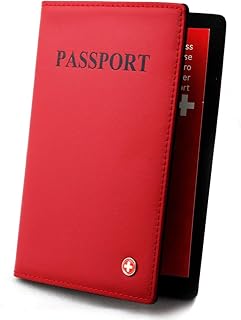 Portefeuille de voyage à deux volets en cuir avec porte-carte de crédit