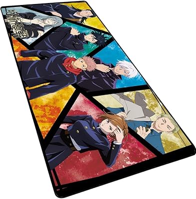 Tapis de souris de jeu xxl étendu jujutsu kaisen