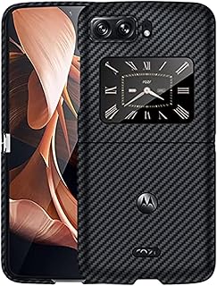 Gartarn carbon coque compatible avec motorola razr 2022, razr 5g 2022, ultra légère