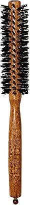 Brosse à cheveux milano italie de séchage en bois et céramique