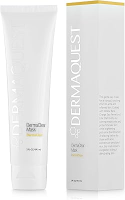 Derma quest dermaclear mask - masque à l'argile nettoyant pour le visage