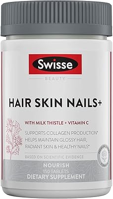 Vitamines suisses à la biotine pour les cheveux la peau et les ongles