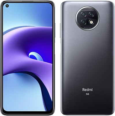 Téléphone portable double sim xiaomi redmi note 9t avec 4 go de ram