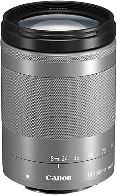 Objectif canon ef-m 18-150mm f/3.5-6.3 is stm - argent