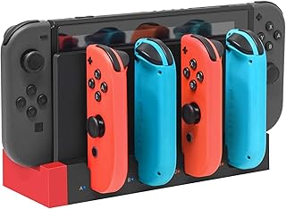 Chargeur joy-con pour nintendo switch, modèle oled, base de chargement compatible avec le chargeur