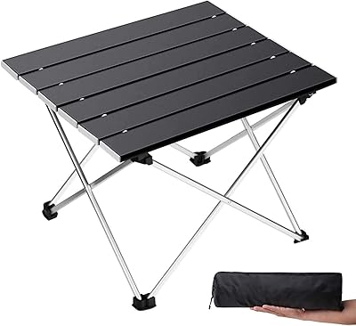Table de camping portable en aluminium léger table basse ou d'appoint portable robuste