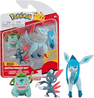 Pack de 3 pokémon pkw0179 - contient 2 bulbasaur, sneasel et 3" glaceon battle - détails originaux, multicolore. Découvrez Diaytar, la marketplace sénégalaise qui révolutionne vos achats en ligne