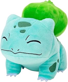 Pokemon pkw2782 peluche bulbasaur de luxe 5 pouces multicolore