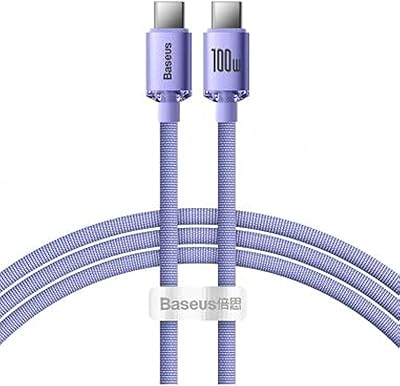 Câble de données à charge rapide baseus crystal shine series type-c vers type-c