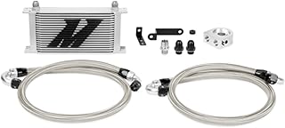 Kit de refroidissement d'huile mishimoto mmoc-sti-08 compatible avec subaru sti/wrx 2008-2021 argent