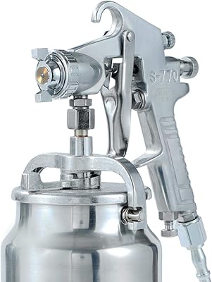 Pistolet à peinture pneumatique orazio pistolet sous vide pour voitures camions et meubles