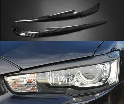 2 pièces autocollant de pare-brise pour paupière de pare-brise pour mitsubishi lancer ex