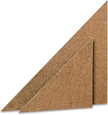 Meilleures planches de bois masonite taille 8 pouces ensemble de 4 pièces