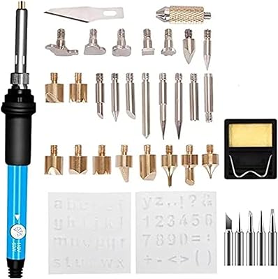 Ensemble de fer à souder skido 40 pièces, ensemble de stylos à bois