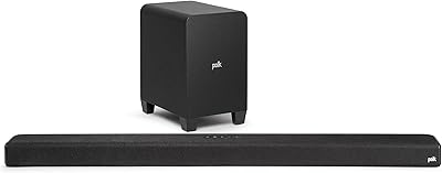 Barre de son polk audio s4 avec caisson de basses sans fil