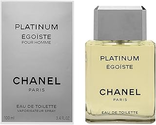 Eau de toilette platinum egoste de chanel pour homme 100 ml