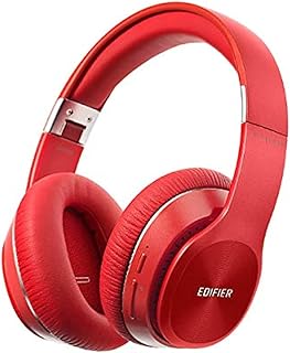 Casque bluetooth stéréo sans fil eddie fire rouge w820bt rd, m