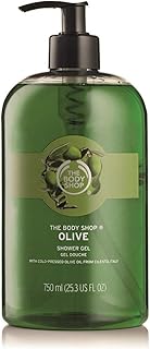 Gel douche à l'olive de the body shop / gel douche à l'huile