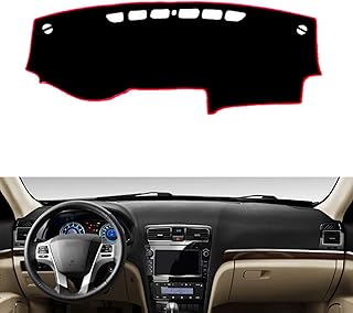 Housses de tableau de bord de voiture avec conduite à droite et à