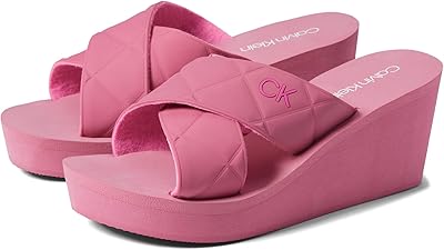 Sandales à talons larges calvin klein rena pour femme