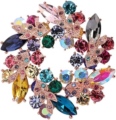 Broches colorées tomofly pour femmes pour décorer des costumes, des robes, des foulards