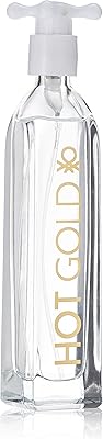 Eau de toilette hot gold de benetton pour femme, 100 ml
