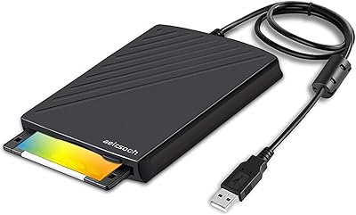 Lecteur de disquette externe portable 3,5 pouces 1,44 mo fdd pour pc windows