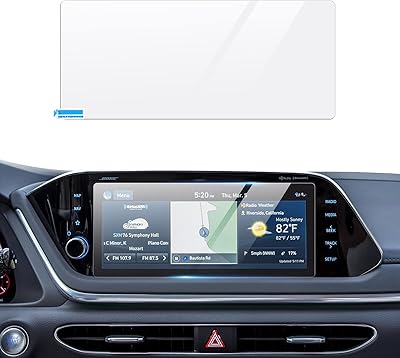 Protection d'écran personnalisée pour hyundai sonata 2020 2021 2022 en verre trempé