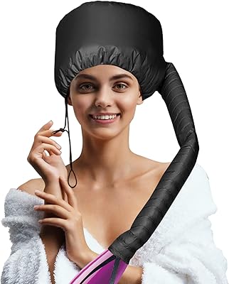 Housse de sèche-cheveux portable et sûre avec capuche attachée pour un séchage rapide