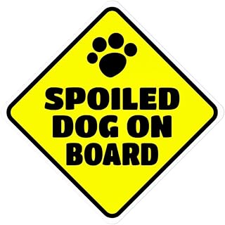 Imaginez cet autocollant de voiture de sauvetage d1955 (chien choyé à bord), paquet