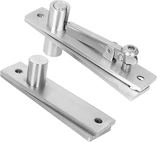 Charnière de porte pivotante robuste 4 pièces - système de charnière pivotante