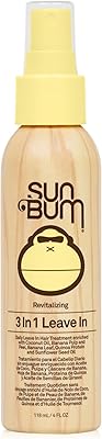 Sunbum 3-en-1 revitalisant sans rinçage spray, végétalien, sans danger pour les couleurs