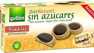 Biscuit gullon diet nature, biscuits au blé enrobés de choco noir, sans sucre (pack de 5). Diaytar : Là où commence votre expérience shopping idéale