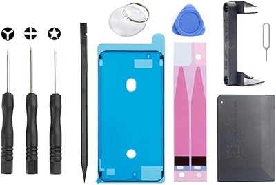 Kit de réparation de batterie 11 en 1 hhm lin jf-8160 pour iphone