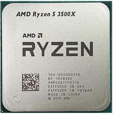 Processeur amd ryzen 5 3500x r5 3500x 3,6 ghz six cœurs six threads