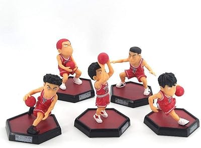 Figurine d'action slam dunk en pvc, dérivés d'anime/produits périphériques, jouets de collection, 7