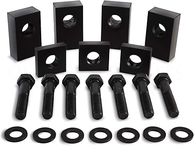 Kit de siège arrière en plastique ohio diesel parts avec boulons et rondelles