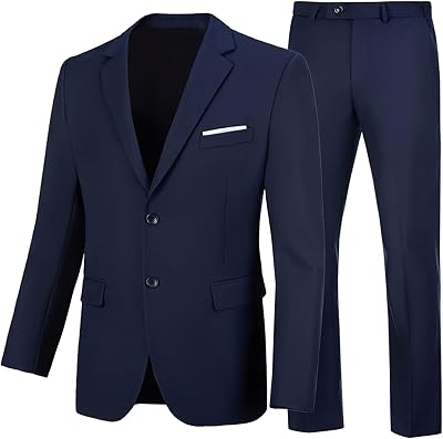 Costume deux pièces pour hommes, coupe ajustée, costume de mariage d'affaires, costume formel