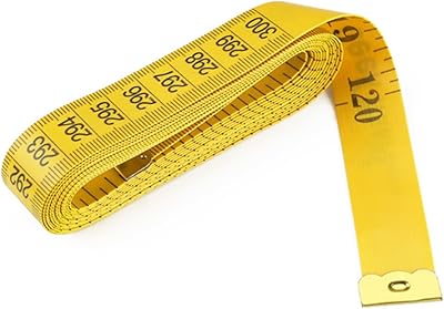 Lot de 2 rubans à mesurer souples règle de couture double